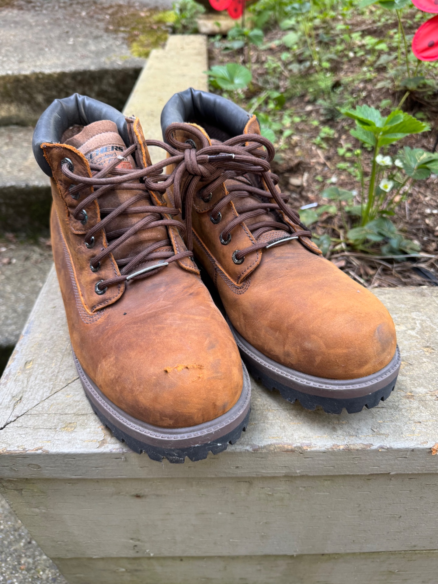 Skechers work boots